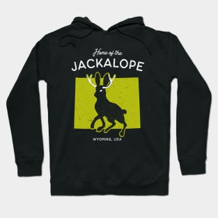 Home of the Jackalope - Wyoming, USA Cryptid Hoodie